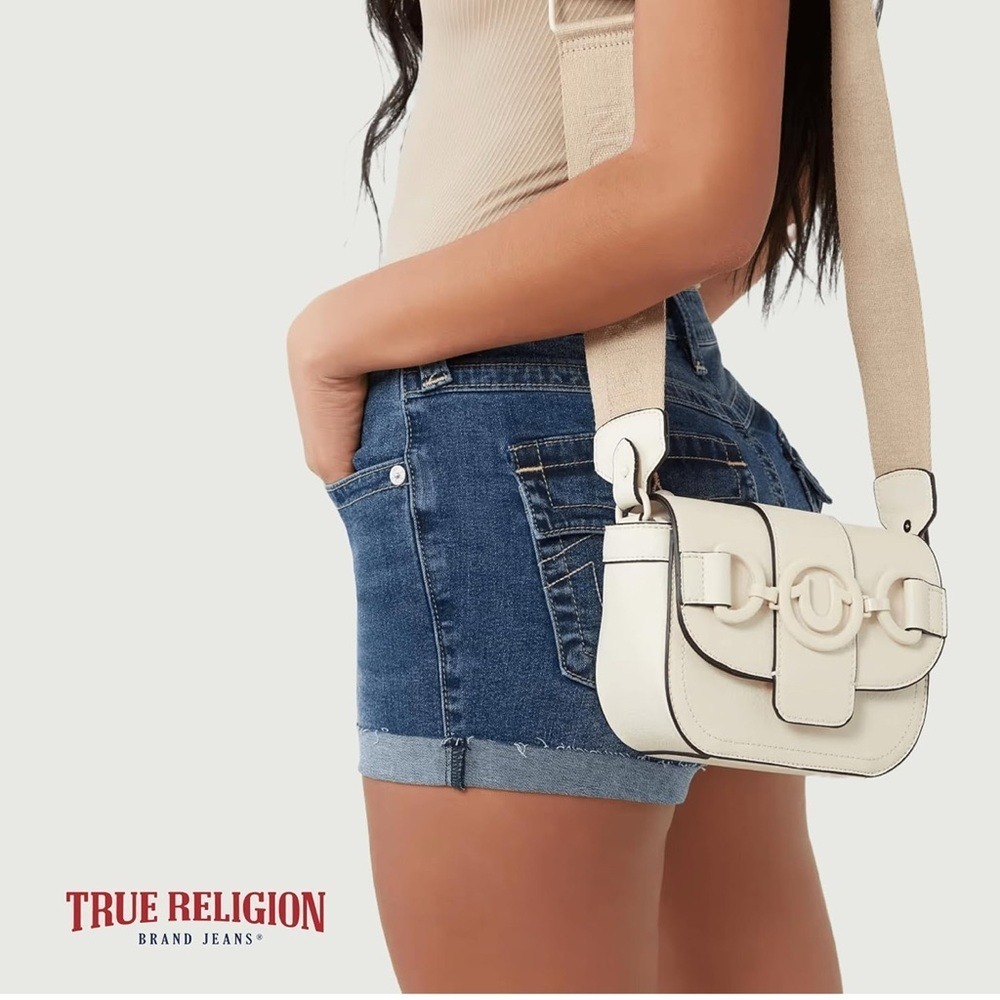 True Religion Horseshoe Buckle Crossbody Bag. - Picture 12 of 15